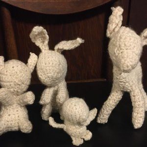 Woodland Crochet Animals (Set of 4)
